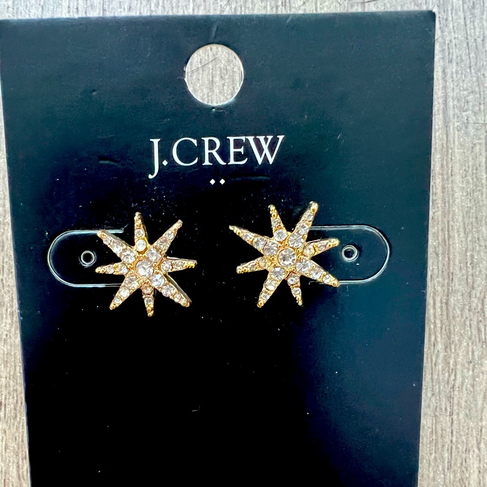 J. Crew Starburst earrings - Picture 1 of 2